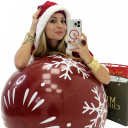 abito in velluto con cappuccio santa